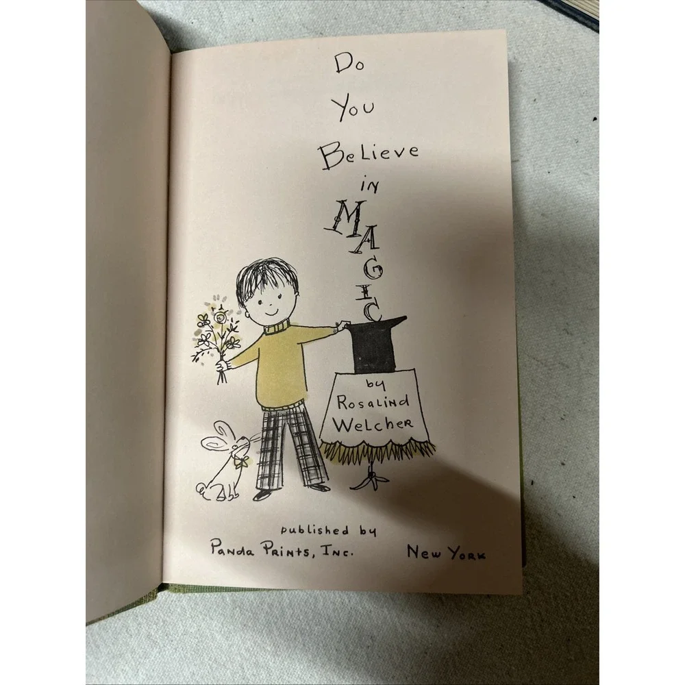 Do You Believe In Magic Rosalind Welchee Vintage HCDC Children's Book 1969‎ 3/25 - Picture 4 of 10